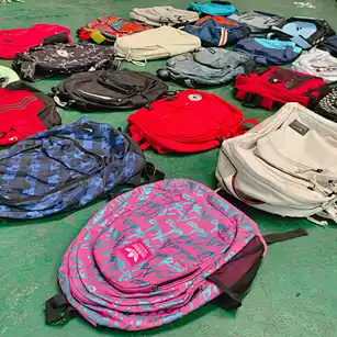 second hand backpacks supplier